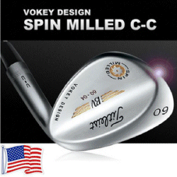 VOKEYウェッジ【ニュースピンミルド】C-C【ルール適合】(クロム仕上)(US)/D/G【スチール】