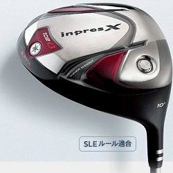inpresX D201 TYPE Sドライバー【2010年】/リシャフト品【詳細別記】