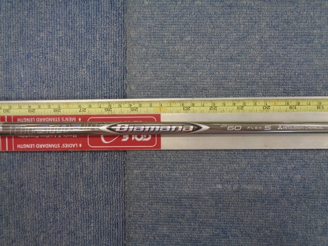 Diamana ZF 60 (FLEX-S) 中古シャフト 43.25インチ強 500071
