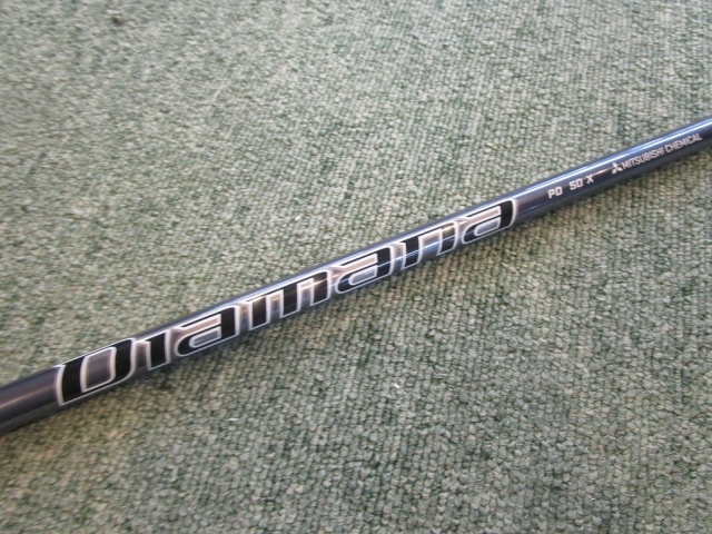 デァマナPD50 X FW用中古シャフト テーラーメイドスリーブ付き